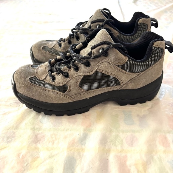 Lands' End Other - Land's End Black & Gray Trail Trekker Shoes SZ 7 Worn 1X Indoors